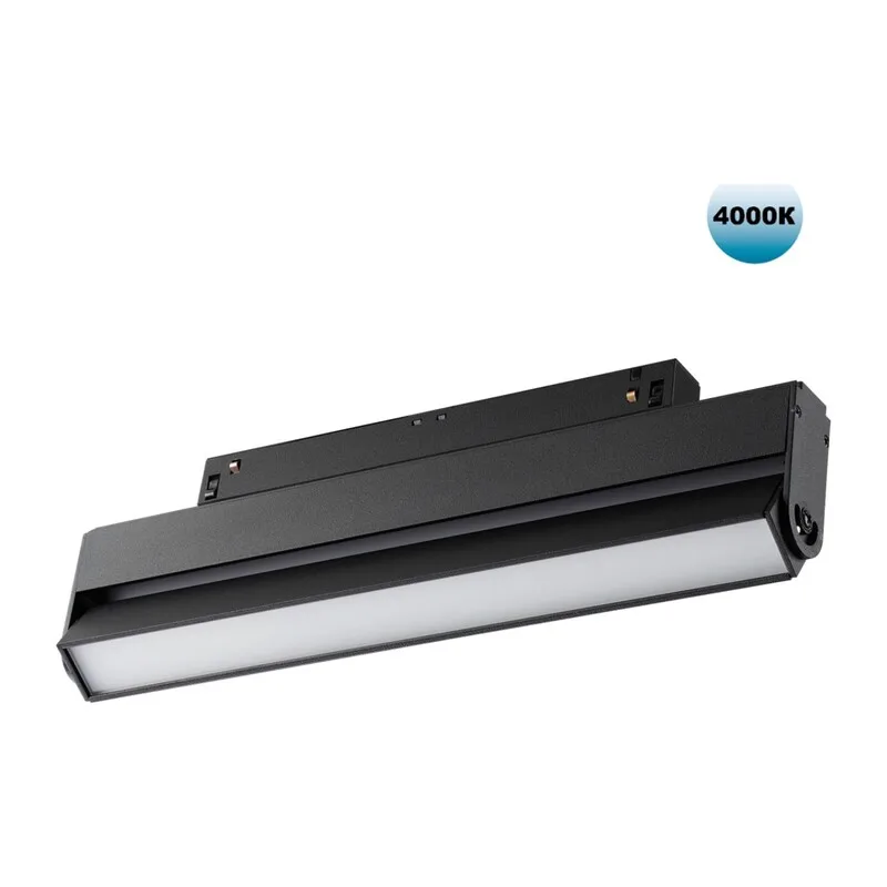 358539 SHINO NT21 158 черный Трековый светильник для низковольного шинопровода IP20 LED 4000K 12W 48V FLUM