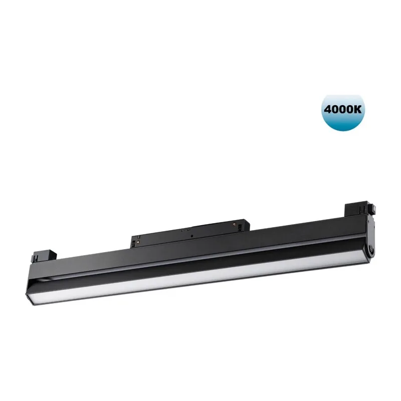 358541 SHINO NT21 158 черный Трековый светильник для низковольного шинопровода IP20 LED 4000K 24W 48V FLUM