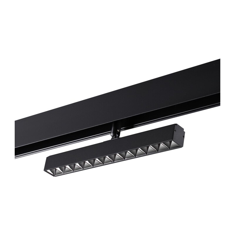 358610 SHINO NT21 045 черный Трековый светильник для низковольного шинопровода IP20 LED 4000K 12W 48V FLUM 2
