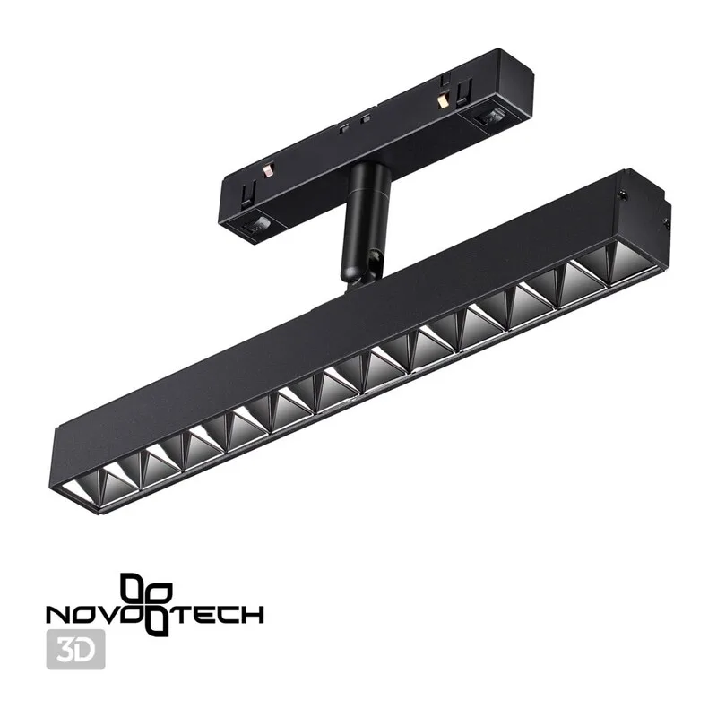 358610 SHINO NT21 045 черный Трековый светильник для низковольного шинопровода IP20 LED 4000K 12W 48V FLUM 5