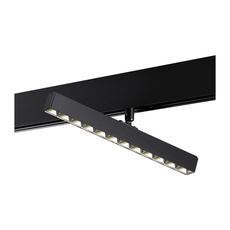 358610 SHINO NT21 045 черный Трековый светильник для низковольного шинопровода IP20 LED 4000K 12W 48V FLUM