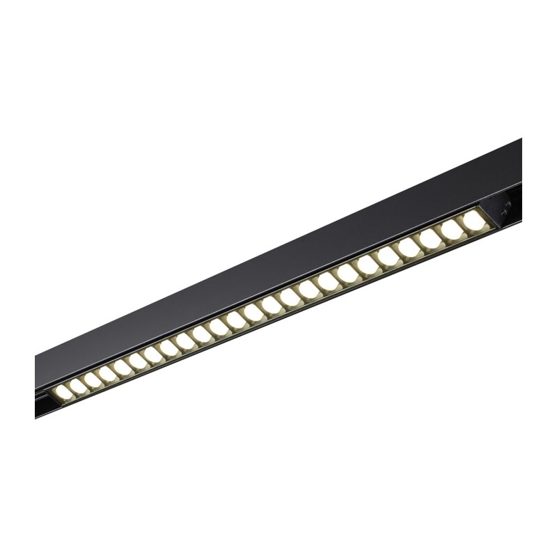 358624 SHINO NT21 064 черный Трековый низковольтный св-к диммируемый с ДУ, со сменой цв.температуры IP20 LED 3000~6500К 24W 48V FLUM