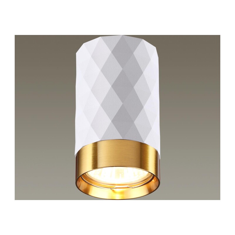 4286/1C HIGHTECH ODL22 329 белый/золотистый/металл Потолочный светильник IP20 LED GU10 max 10W AD ASTRUM 4