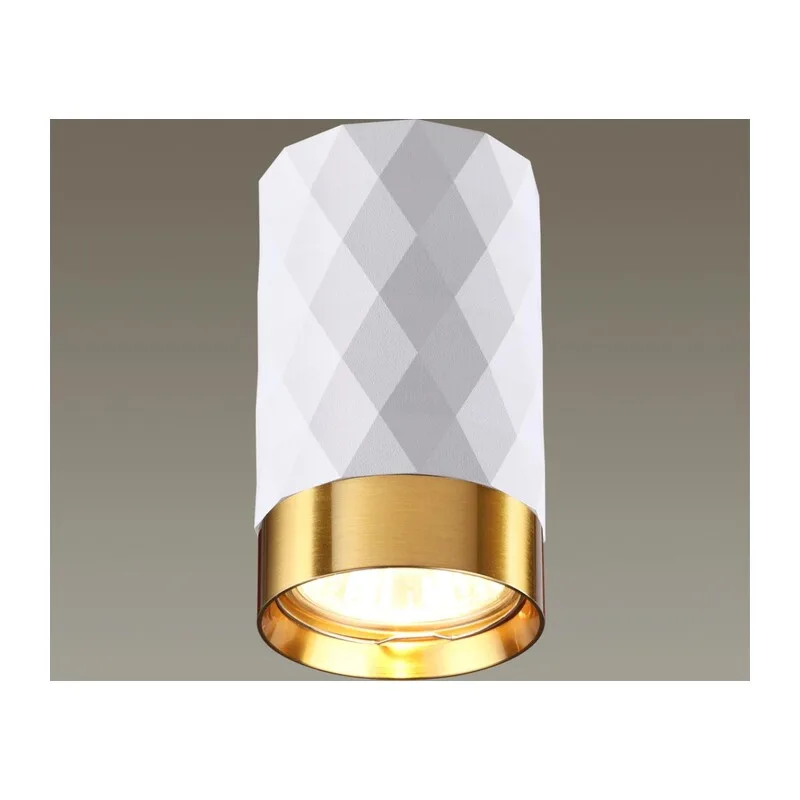 4286/1C HIGHTECH ODL22 329 белый/золотистый/металл Потолочный светильник IP20 LED GU10 max 10W AD ASTRUM 2