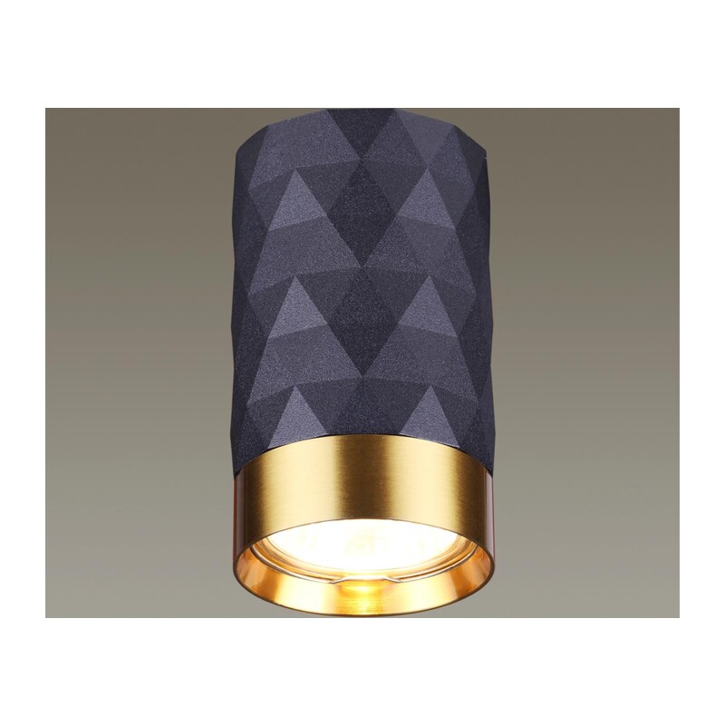 4287/1C HIGHTECH ODL22 329 черный/золотистый/металл Потолочный светильник IP20 LED GU10 max 10W AD ASTRUM 3