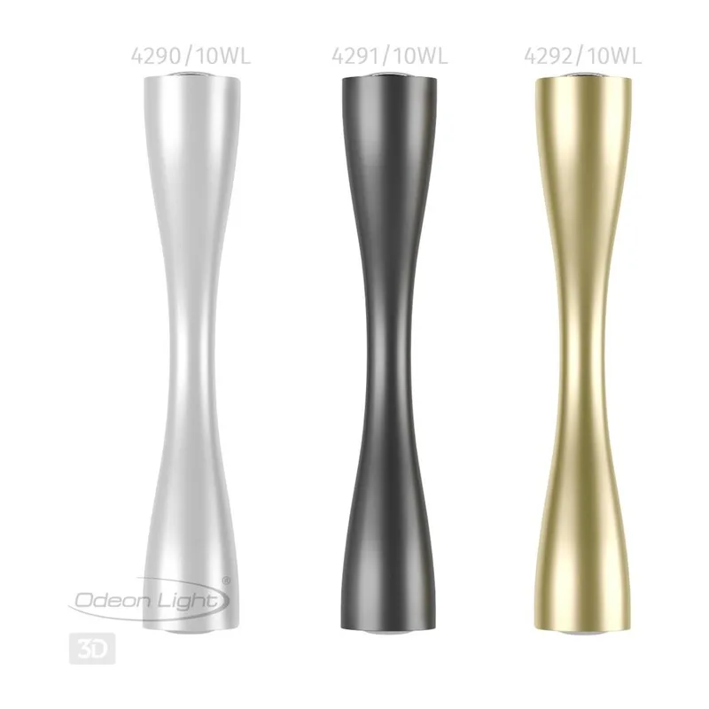 4290/10WL HIGHTECH ODL22 437 белый/металл Настенный светильник IP20 LED 10W 588Лм 3000K ANIKA 3