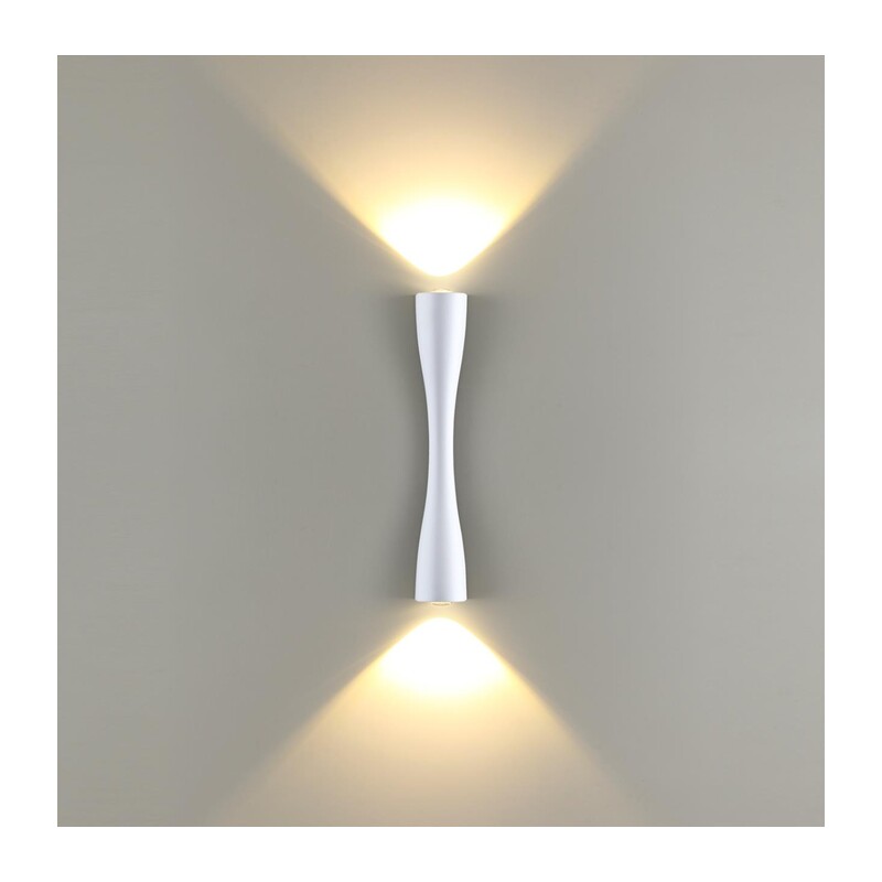 4290/10WL HIGHTECH ODL22 437 белый/металл Настенный светильник IP20 LED 10W 588Лм 3000K ANIKA 4