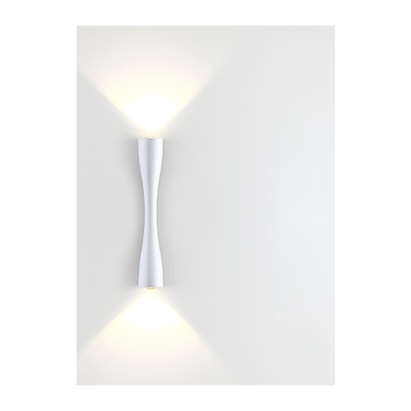 4290/10WL HIGHTECH ODL22 437 белый/металл Настенный светильник IP20 LED 10W 588Лм 3000K ANIKA