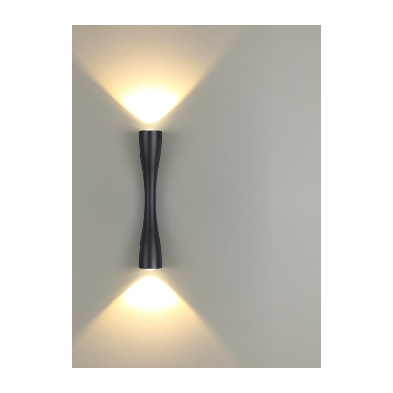 4291/10WL HIGHTECH ODL22 437 черный/металл Настенный светильник IP20 LED 10W 453Лм 3000K ANIKA 4