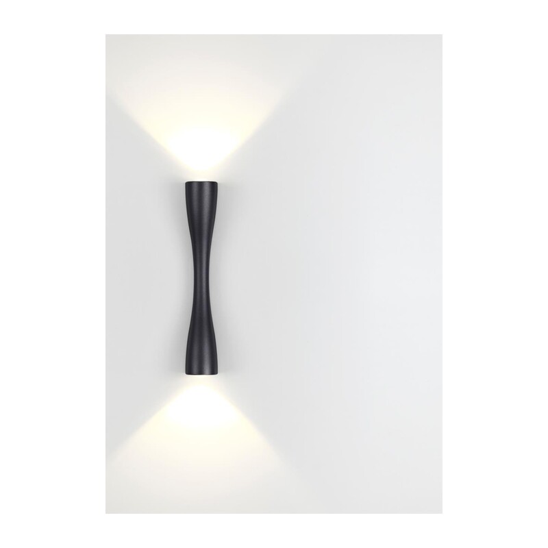 4291/10WL HIGHTECH ODL22 437 черный/металл Настенный светильник IP20 LED 10W 453Лм 3000K ANIKA