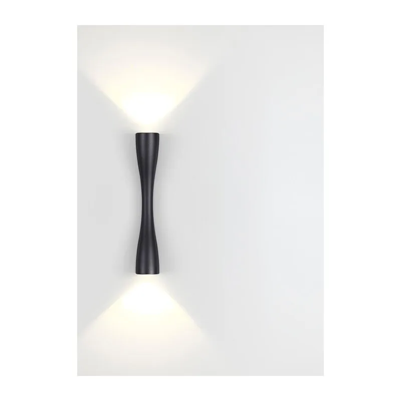 4291/10WL HIGHTECH ODL22 437 черный/металл Настенный светильник IP20 LED 10W 453Лм 3000K ANIKA