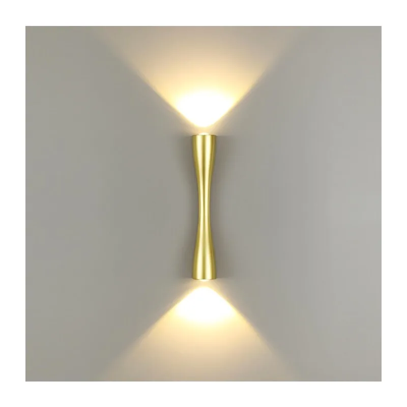 4292/10WL HIGHTECH ODL22 437 золотистый/металл Настенный светильник IP20 LED 10W 536Лм 3000K ANIKA 2