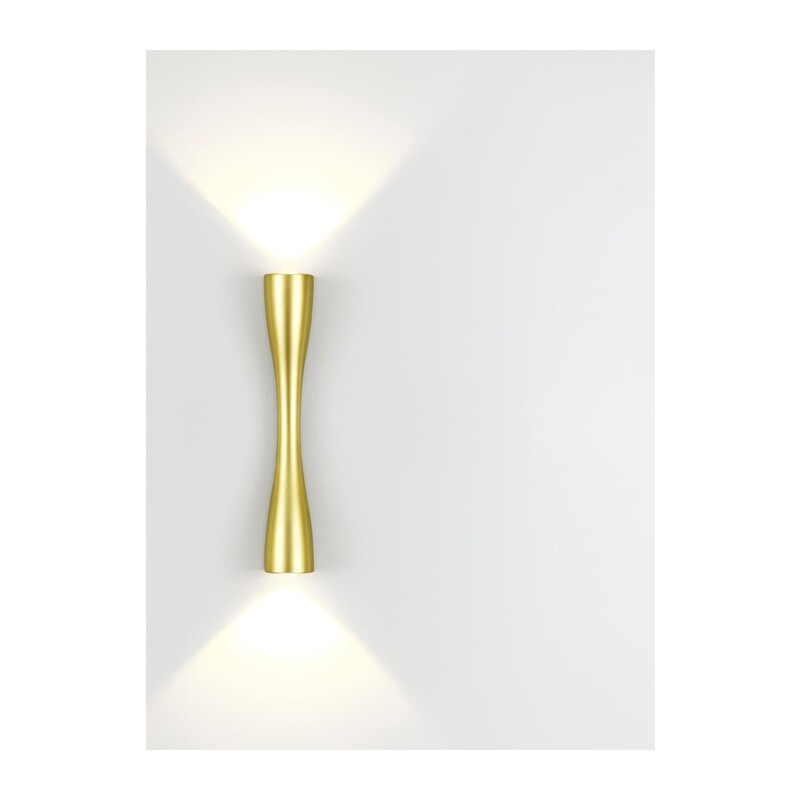 4292/10WL HIGHTECH ODL22 437 золотистый/металл Настенный светильник IP20 LED 10W 536Лм 3000K ANIKA