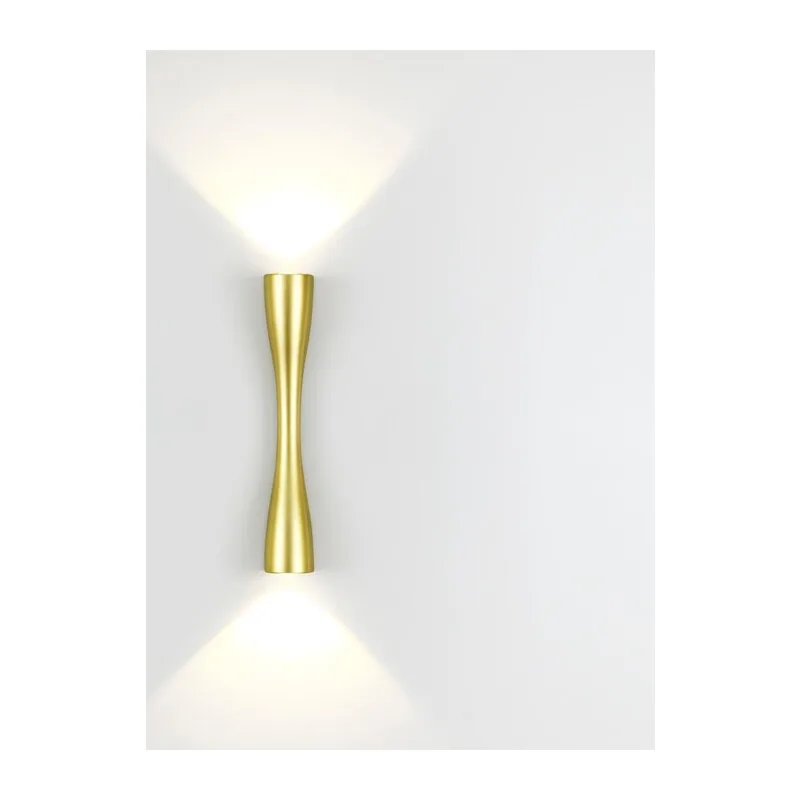 4292/10WL HIGHTECH ODL22 437 золотистый/металл Настенный светильник IP20 LED 10W 536Лм 3000K ANIKA