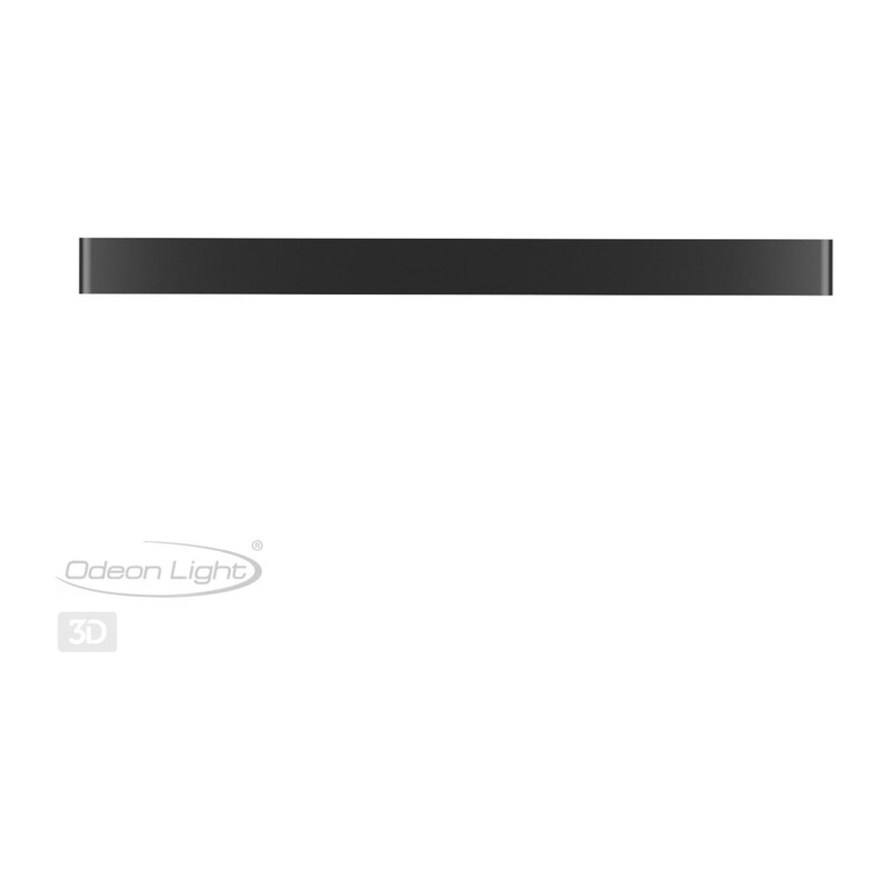 4294/40WL HIGHTECH ODL22 439 черный/металл Настенный светильник IP20 LED 40W 3245Лм 3000K FRAMANT 2