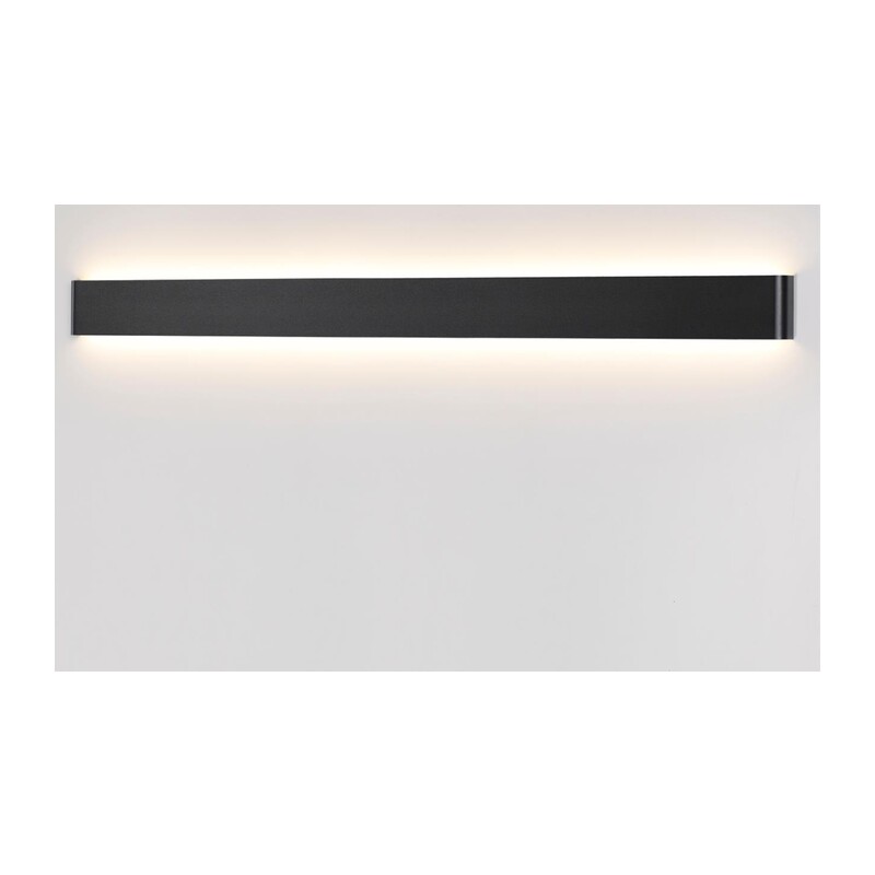 4294/40WL HIGHTECH ODL22 439 черный/металл Настенный светильник IP20 LED 40W 3245Лм 3000K FRAMANT