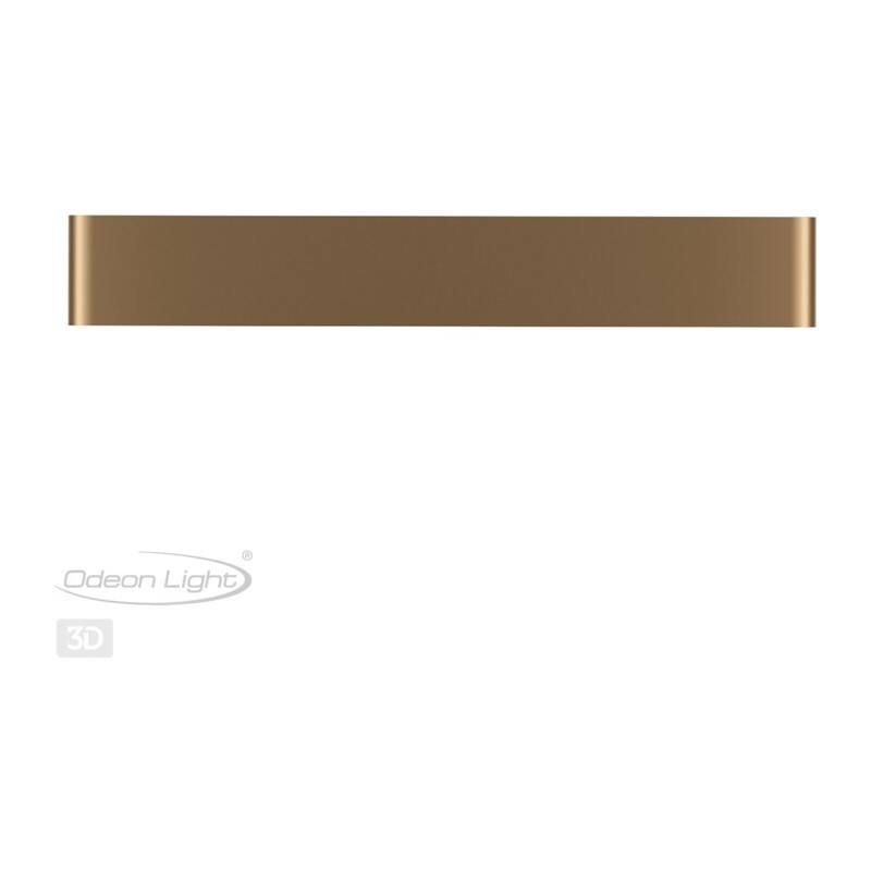 4295/20WL HIGHTECH ODL22 439 золотой/металл Настенный светильник IP20 LED 20W 1690Лм 3000K FRAMANT 2