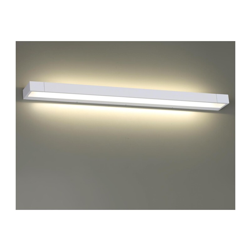 3887/24WW HIGHTECH ODL22 495 белый/металл Настенный поворотный светильник IP44 LED 24W 2532Лм 4000K ARNO 3