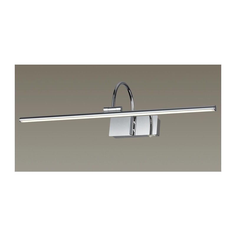 4910/12WL WALLI ODL22 487 хром/металл/акрил Подсветка для картин с выкл. LED 12W 4000К 690Лм GEBA 3