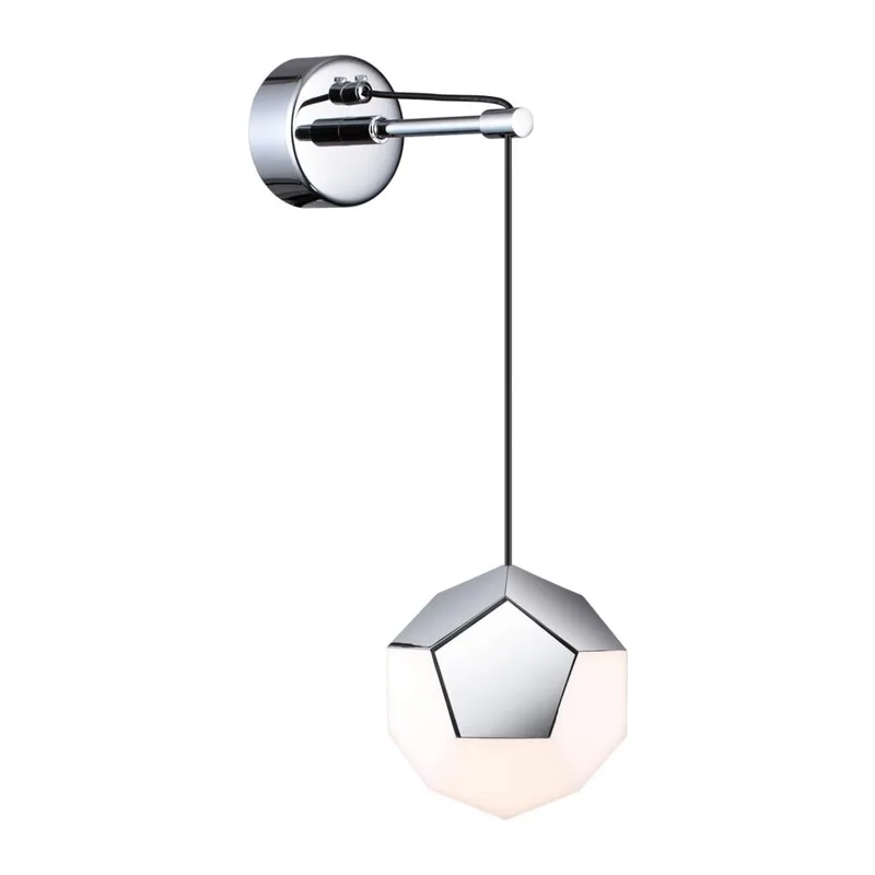 4304/7WL HIGHTECH ODL22 000 хром Настенный светильник IP20 LED 7W 420Лм IP20 4000K BINGO