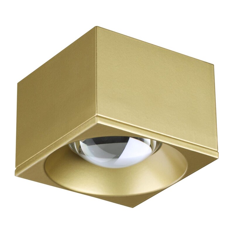 358670 OVER NT21 230 золото Светильник накладной светодиодный IP20 LED 4000К 12W 220V PATERA 4