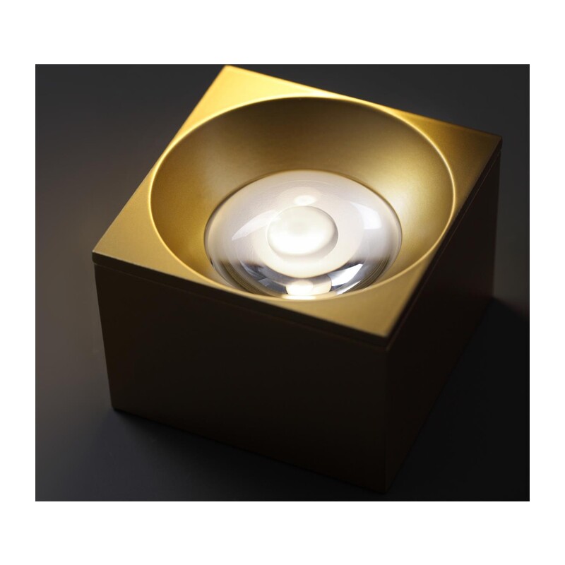 358670 OVER NT21 230 золото Светильник накладной светодиодный IP20 LED 4000К 12W 220V PATERA