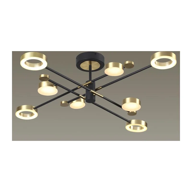 4321/63CL MIDCENT ODL22 000 металл/черный с бронзой Потолочный светильник IP20 LED 58W 2622Лм DENZEL 2