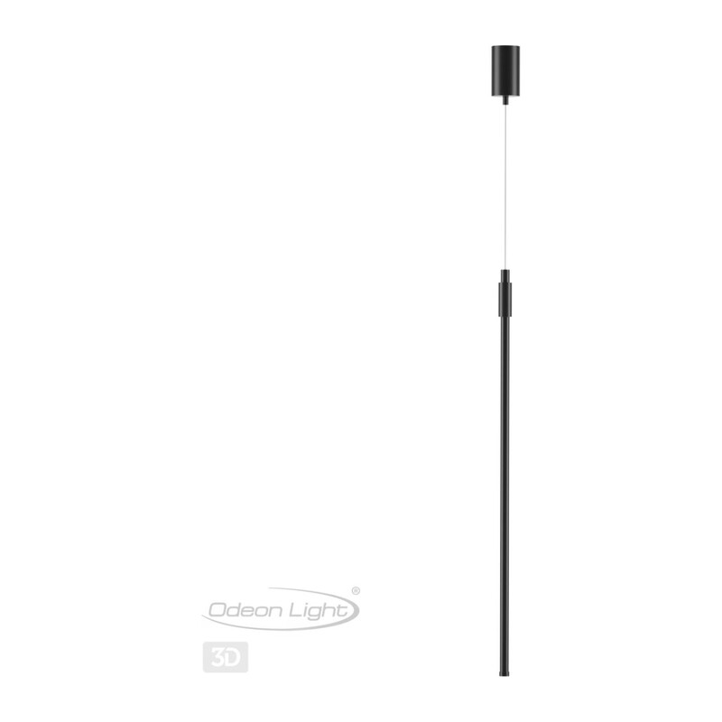 4335/9LA HIGHTECH ODL22 275 чёрный Подвесной светильник, вертикальн.крепление IP20 LED 9W 675Лм 3000K FILLINI 2