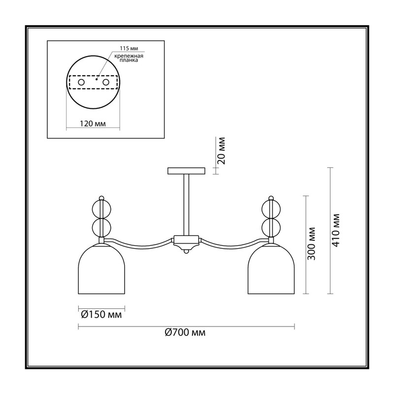 4589/5C MODERNI LN26 148 золотой Люстра потолочная E27 5*40W 220V GILLIAN
