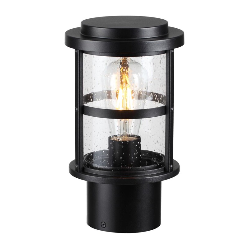 4964/1A NATURE ODL22 715 черный/стекло Ландшафтный светильник на базу E27 1*60W IP44 MAGUS