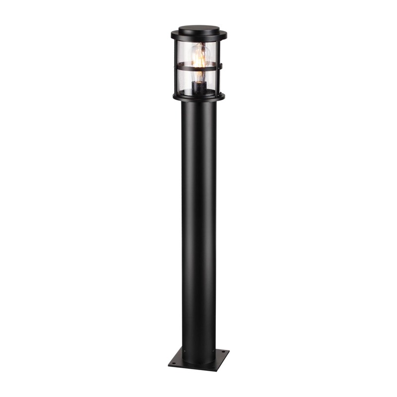 4964/1F NATURE ODL22 715 черный/стекло Ландшафтный светильник на столбе E27 1*60W IP44 MAGUS
