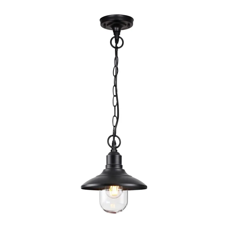 4965/1 NATURE ODL22 713 черный/стекло Ландшафтный подвес E27 1*60W IP44 CAMPA