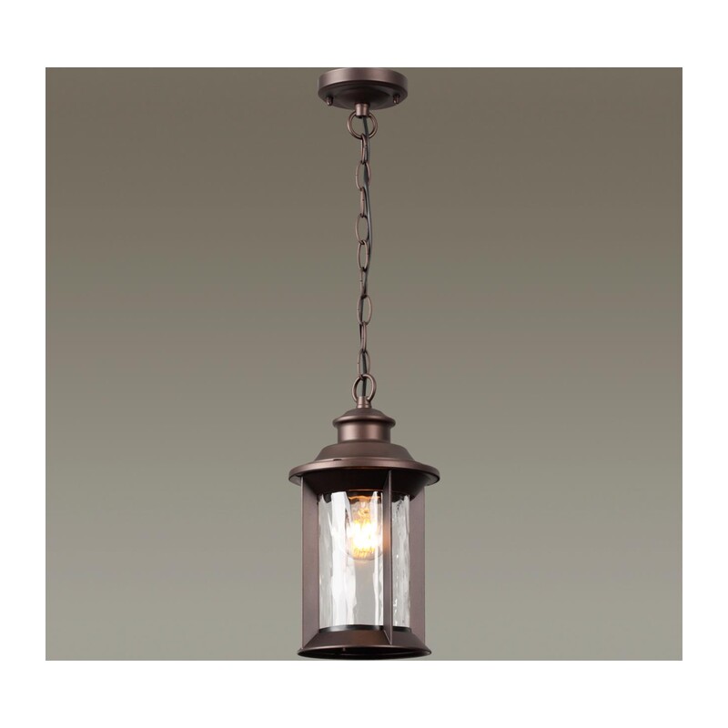 4961/1 NATURE ODL22 703 темно-коричневый/стекло Ландшафтный подвес E27 1*60W IP44 MAVRET 4