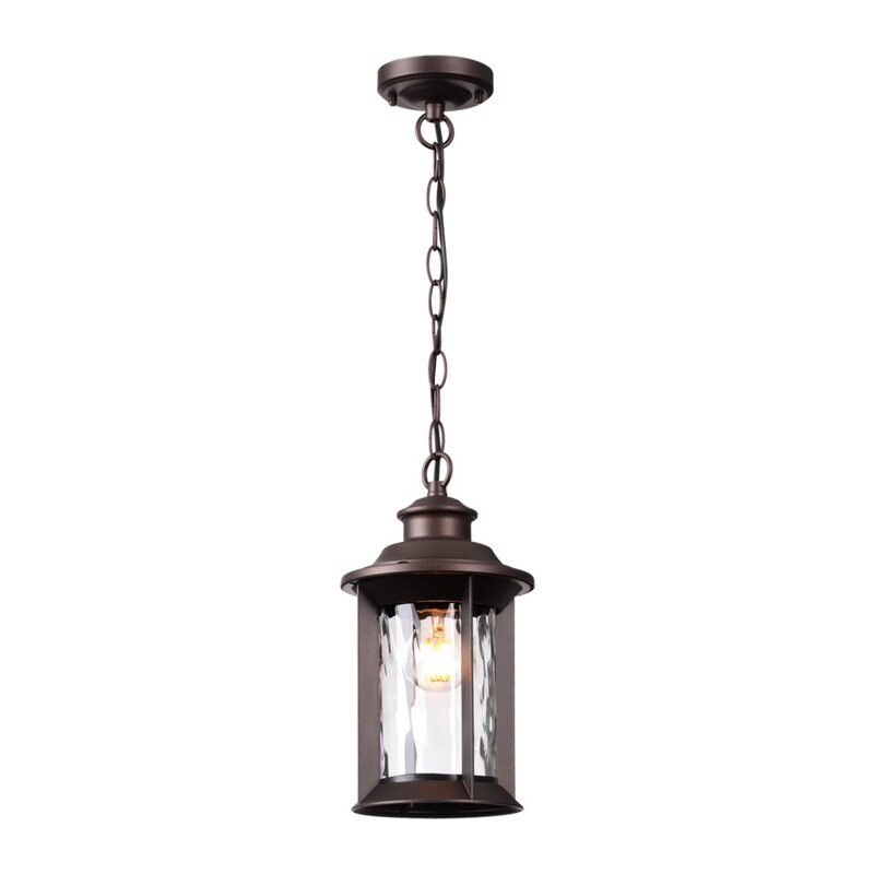 4961/1 NATURE ODL22 703 темно-коричневый/стекло Ландшафтный подвес E27 1*60W IP44 MAVRET