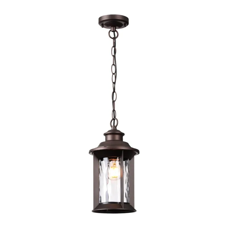 4961/1 NATURE ODL22 703 темно-коричневый/стекло Ландшафтный подвес E27 1*60W IP44 MAVRET