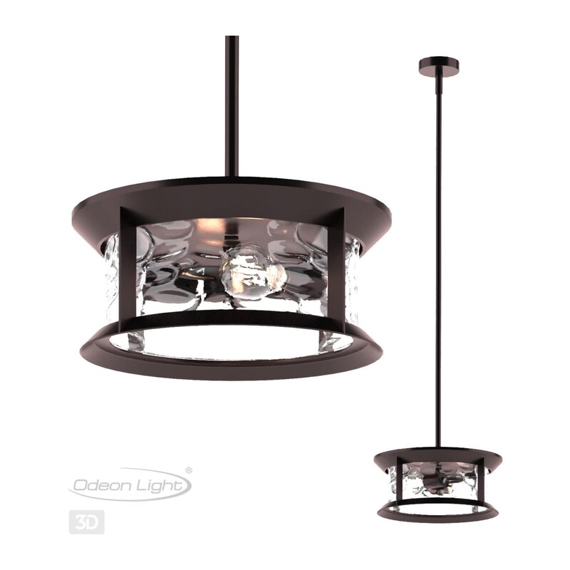 4961/2 NATURE ODL22 703 темно-коричневый/стекло Ландшафтный подвес E27 2*60W IP44 MAVRET 2