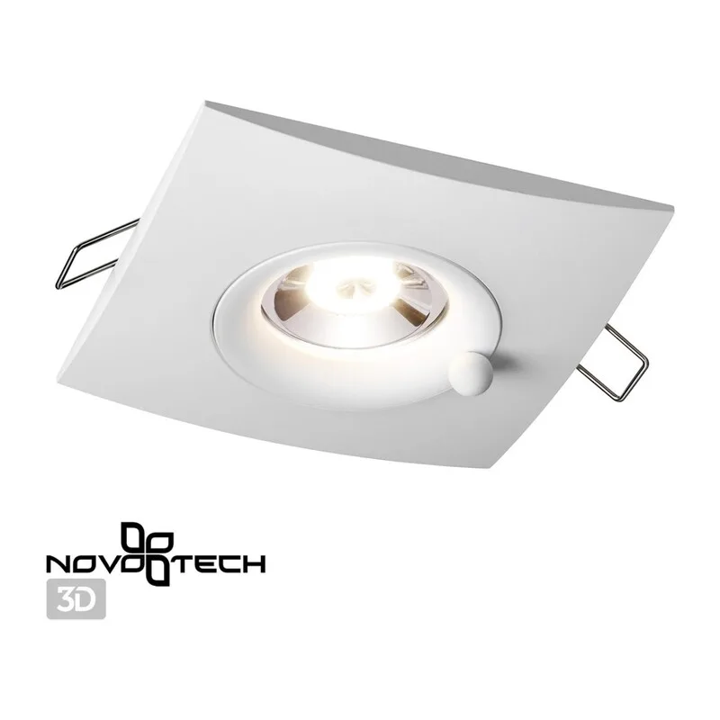 370793 SPOT NT21 596 белый Светильник встраиваемый влагозащищенный IP44 GU10 50W 220V WATER 2