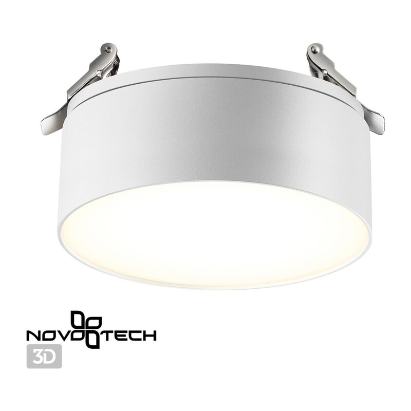 358752 SPOT NT21 525 белый Светильник встраиваемый светодиодный IP20 LED 24W 4000K 2100Лм 100-265V PROMETA 2
