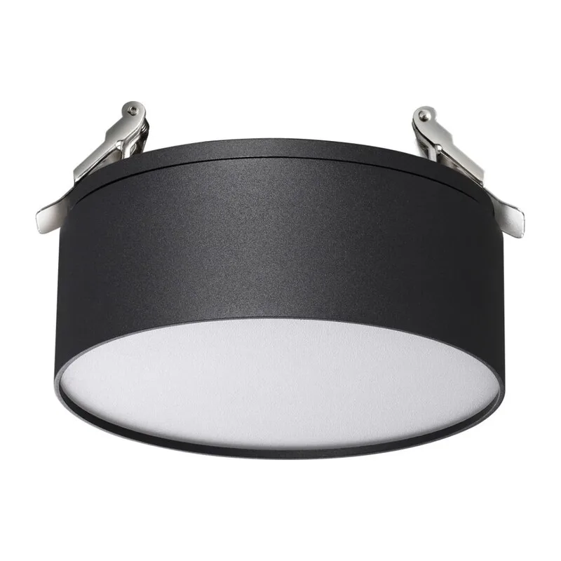 358753 SPOT NT21 525 черный Светильник встраиваемый светодиодный IP20 LED 24W 4000K 2100Лм 100-265V PROMETA