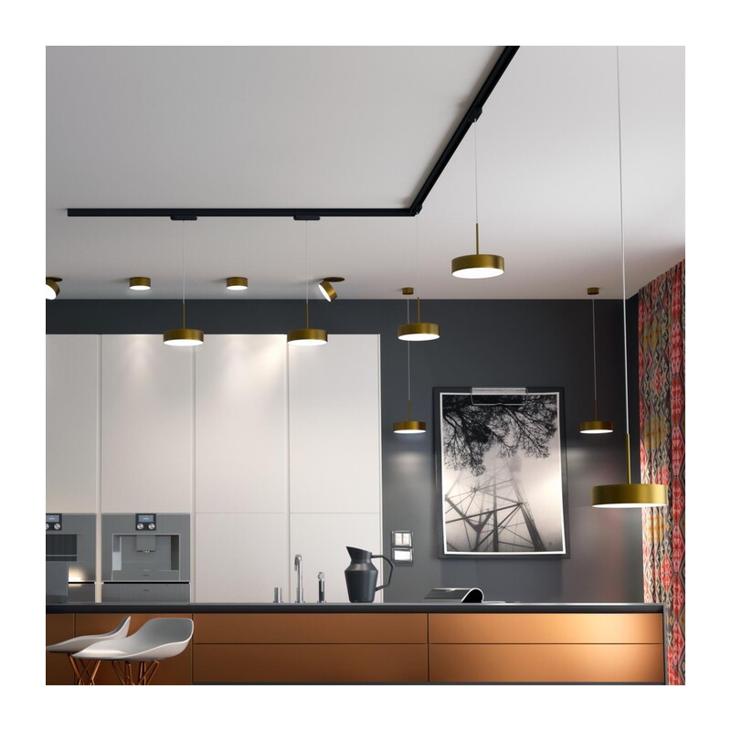 358754 SPOT NT21 525 матовое золото Светильник встраиваемый светодиодный IP20 LED 24W 4000K 2100Лм 100-265V PROMETA 5