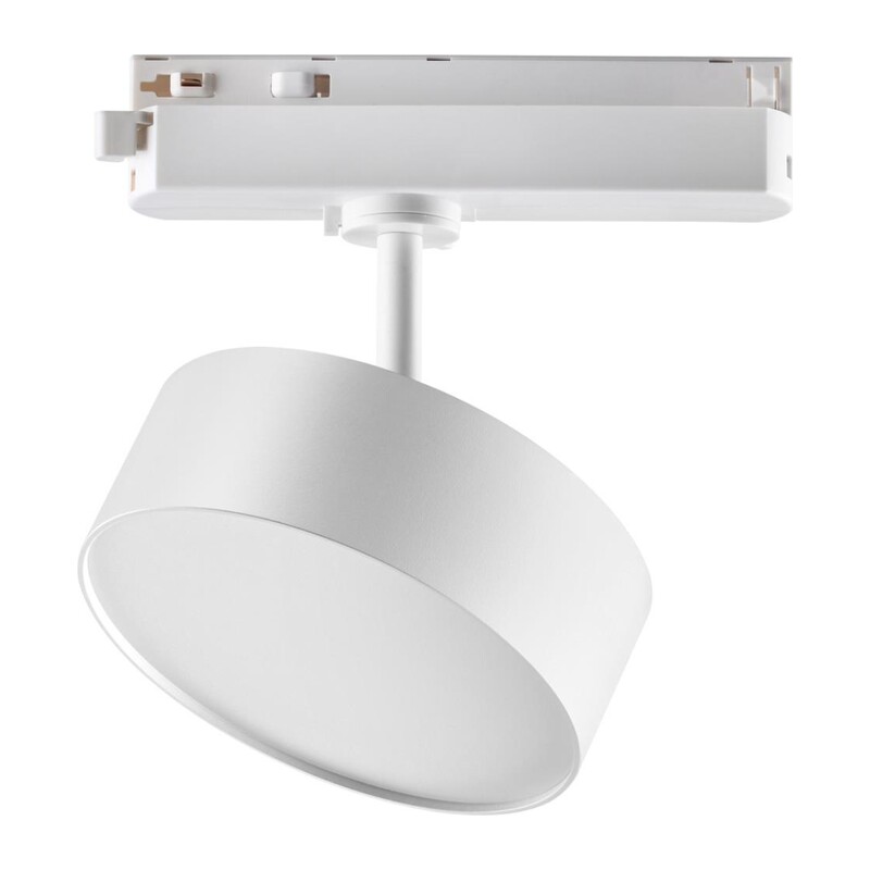 358755 PORT NT21 277 белый Светильник трековый однофазный трехжильный IP20 LED 24W 4000K 2100Лм 100-265V PROMETA