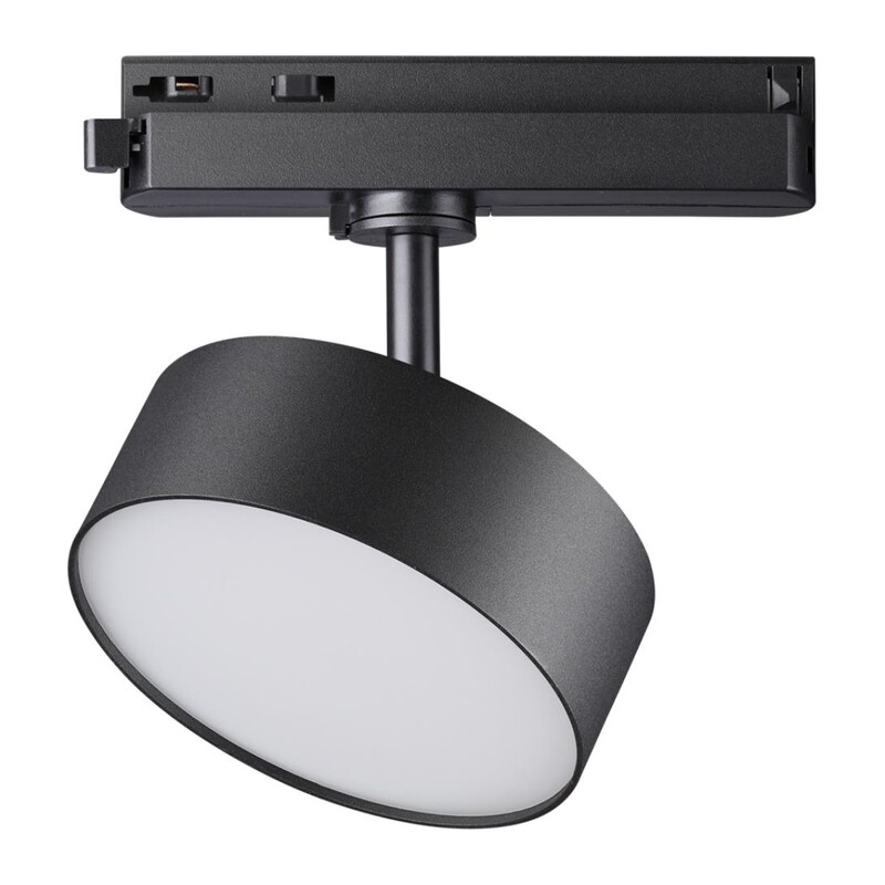 358756 PORT NT21 277 черный Светильник трековый однофазный трехжильный IP20 LED 24W 4000K 2100Лм 100-265V PROMETA