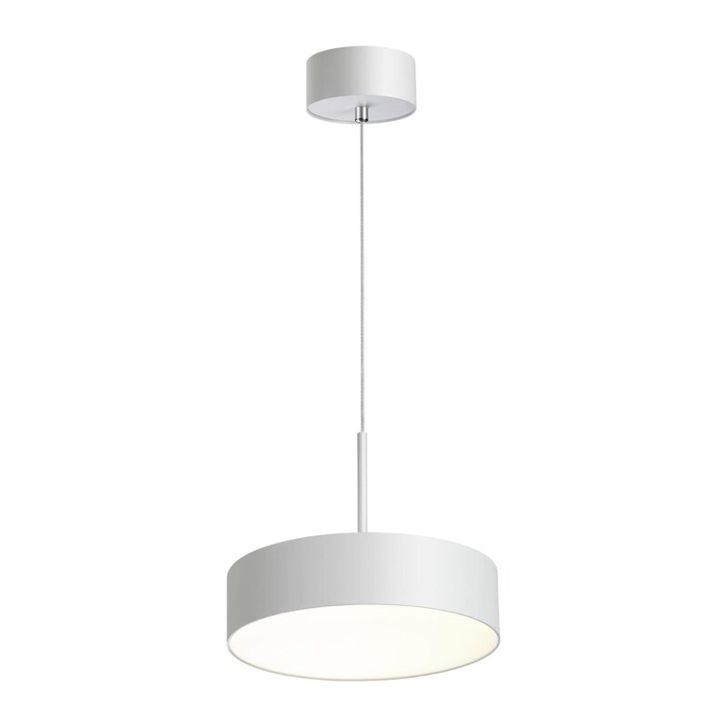 358761 OVER NT21 410 белый Светильник накладной светодиодный, длина провода 2м IP20 LED 30W 4000K 2600Лм 100-265V PROMETA