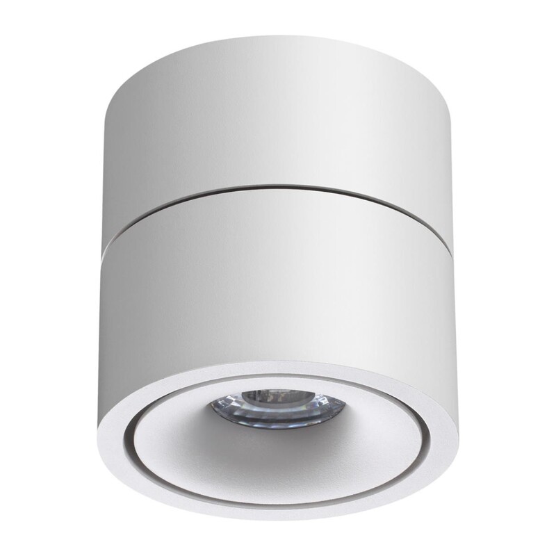 358774 OVER NT21 420 белый Светильник накладной светодиодный IP20 LED 15W 4000K 1300Лм 100-265V GRODA 2
