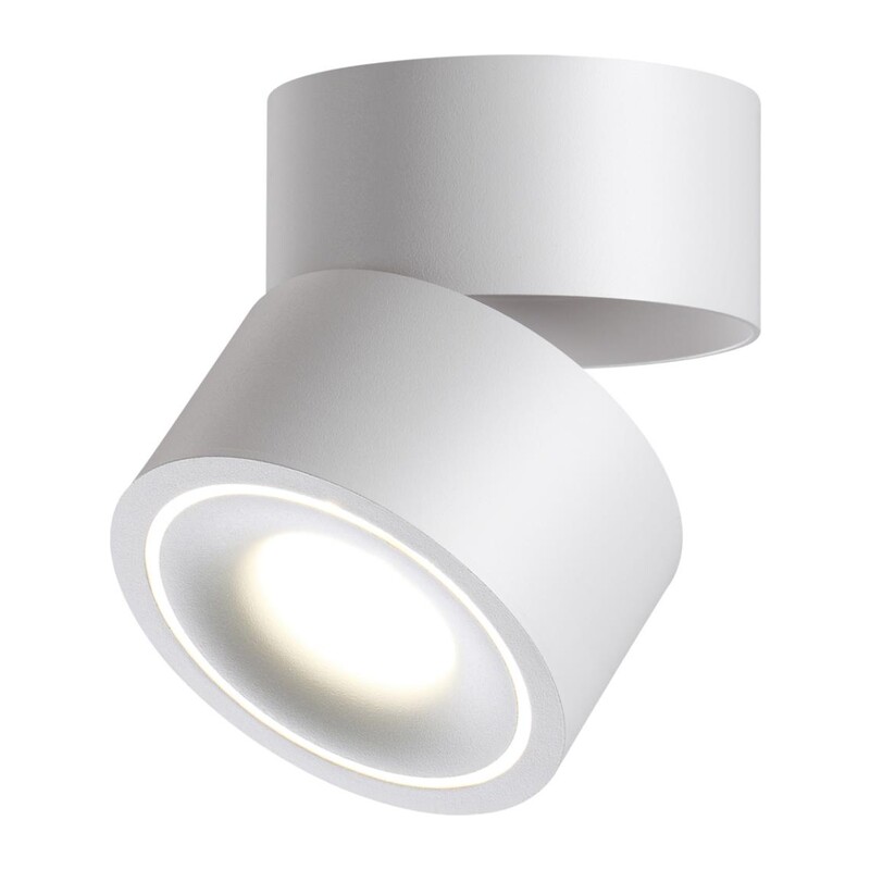 358774 OVER NT21 420 белый Светильник накладной светодиодный IP20 LED 15W 4000K 1300Лм 100-265V GRODA