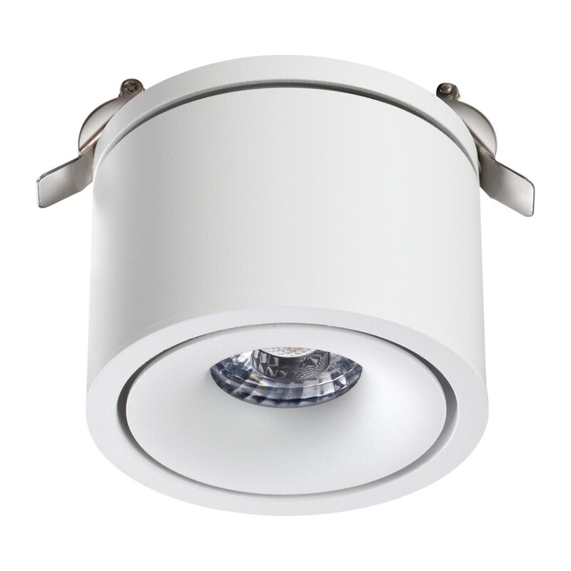 358776 SPOT NT21 526 белый Светильник встраиваемый светодиодный IP20 LED 15W 4000K 1300Лм 100-265V GRODA