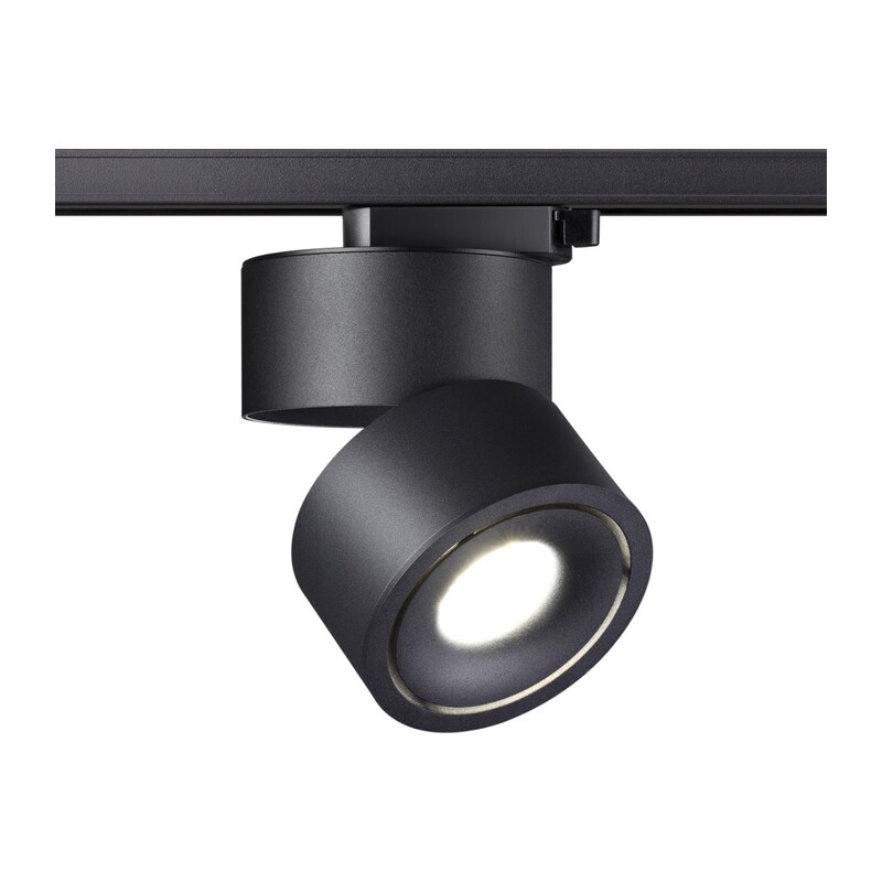 358777 PORT NT21 282 черный Светильник трековый однофазный трехжильный IP20 LED 15W 4000K 1300Лм 100-265V GRODA