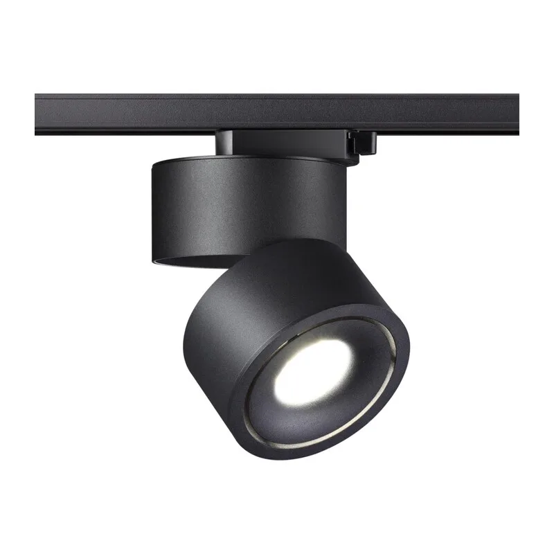 358777 PORT NT21 282 черный Светильник трековый однофазный трехжильный IP20 LED 15W 4000K 1300Лм 100-265V GRODA