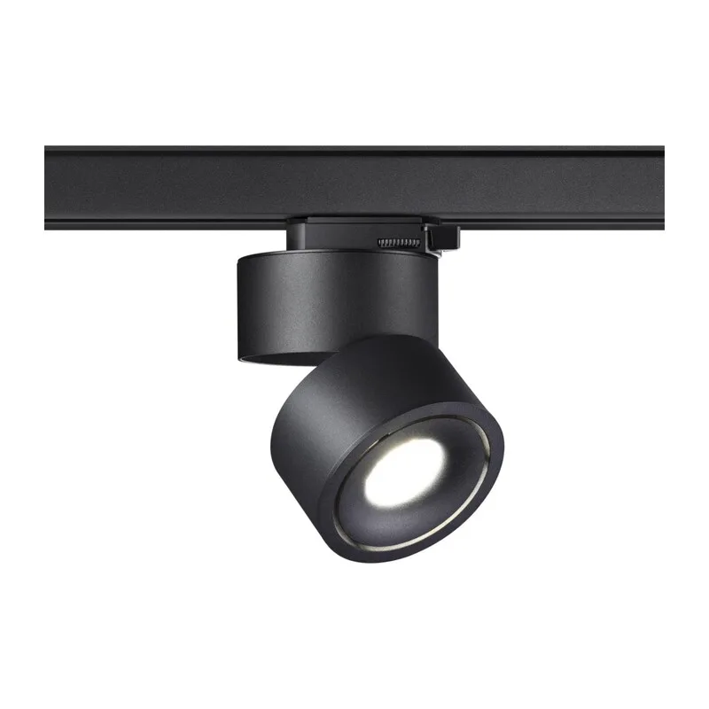 358779 PORT NT21 314 черный Трехфазный трековый светодиодный светильник IP20 LED 15W 4000K 1300Лм 100-265V GRODA