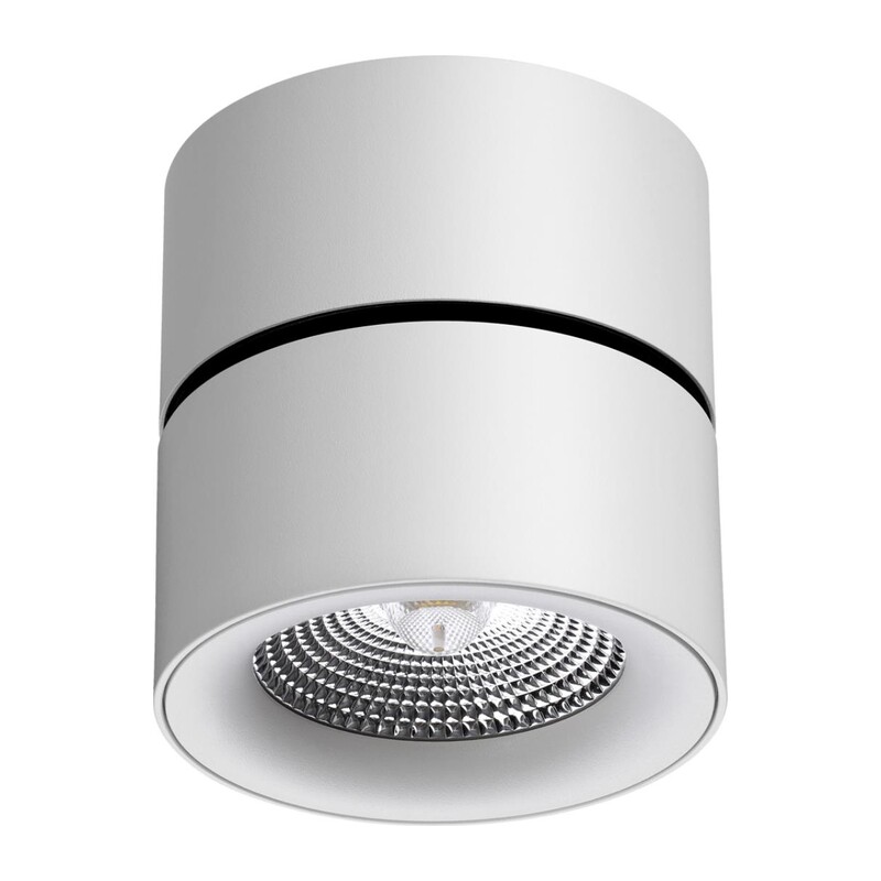 358782 OVER NT21 420 белый Светильник накладной светодиодный IP20 LED 25W 4000K 2200Лм 100-265V GRODA 2
